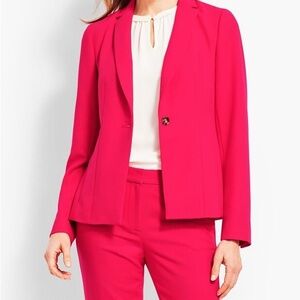 Talbots Italian Double Cloth Blazer 16WP